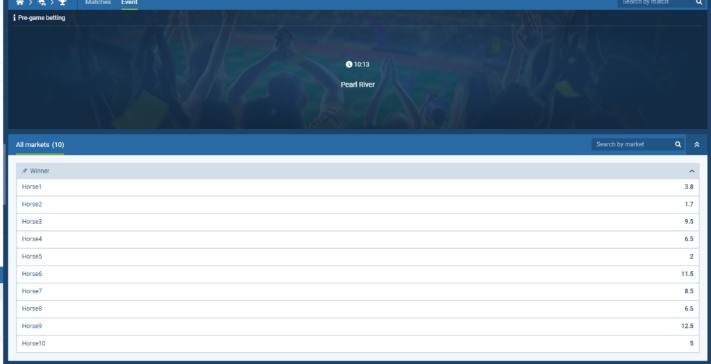 1XBet Horse Racing