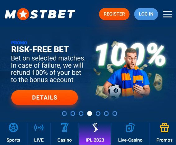Open Mostbet app